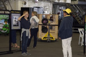 Alek receiving his wings after completing his Naval training (tour answers)