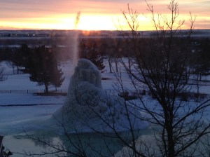View from the Denver hotel window