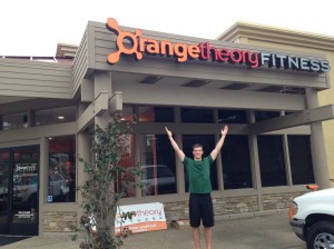 Blake so happy to be back in the gym