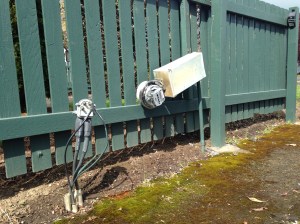 So it's a little crooked